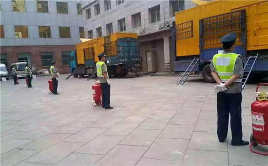 长丰镇租赁发电机案例